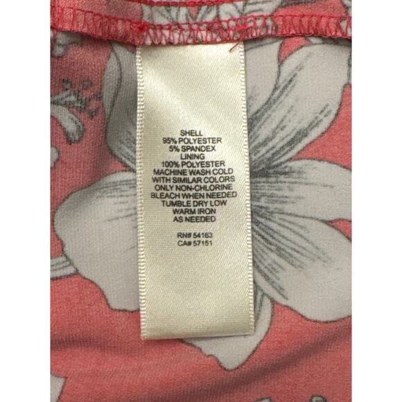 Eliza J Blue and White Floral Sleeveless Dress Size 10 - Picture 7 of 7